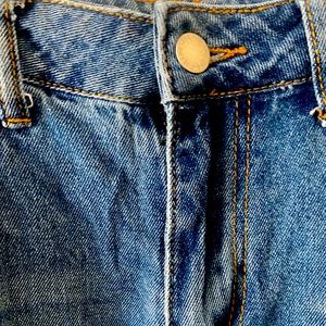 Tall Washed Wide Leg Jeans